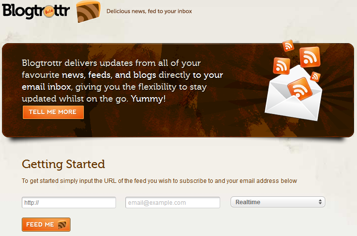通过Blogtrottr使用邮件订阅RSS